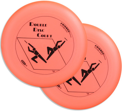 Wham-O DDC Frisbees (2 Pack) For Double Disc Court Game