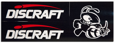 DISCRAFT TRI-PANEL STICKERS, Buzzz design