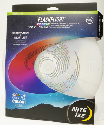 Nite Ize Flashflight Disc-O - Light Up Flying Disc  (rechargeable)