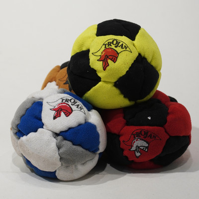 Trojan Footbag Sand/Rubber Filled Hacky Sack