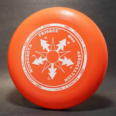 Wham-O World Class Frisbee (80 Mold) Minnesota Frisbee Disc Association Orange