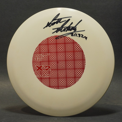First Run Discraft X2 - Scott Stokely Autograph
