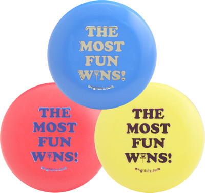 THE MOST FUN WINS MINI THREE PACK - Set of 3 Innova Disc Golf Mini Markers