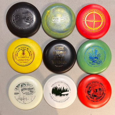 Innova 9-Pack Assorted Mini Frisbee Flying Discs Proto Star