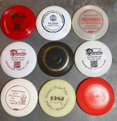 Wham-O Mini 9-Disc Set Featuring DTW