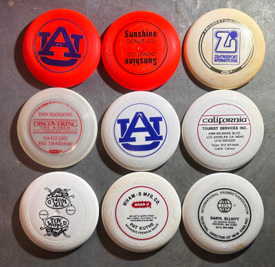 Wham-O Mini 9-Disc Set Assorted Mini Frisbees