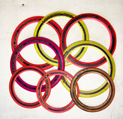 Aerobie Original Flying Rings (made in USA) Lot of 8