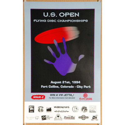1994 US Open Flying Disc Championships, Fort Collins Poster