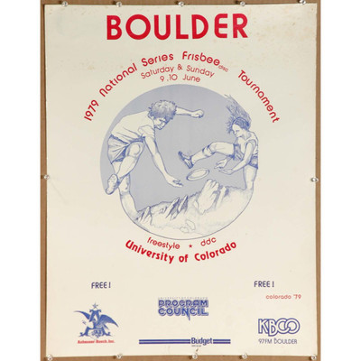 1979 Wham-O North American Series - Boulder Poster